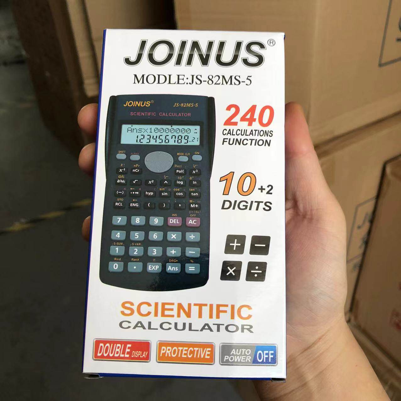 JOINUS众成82MS-A科学函数计算器学生考试计算机批发三角函数分数