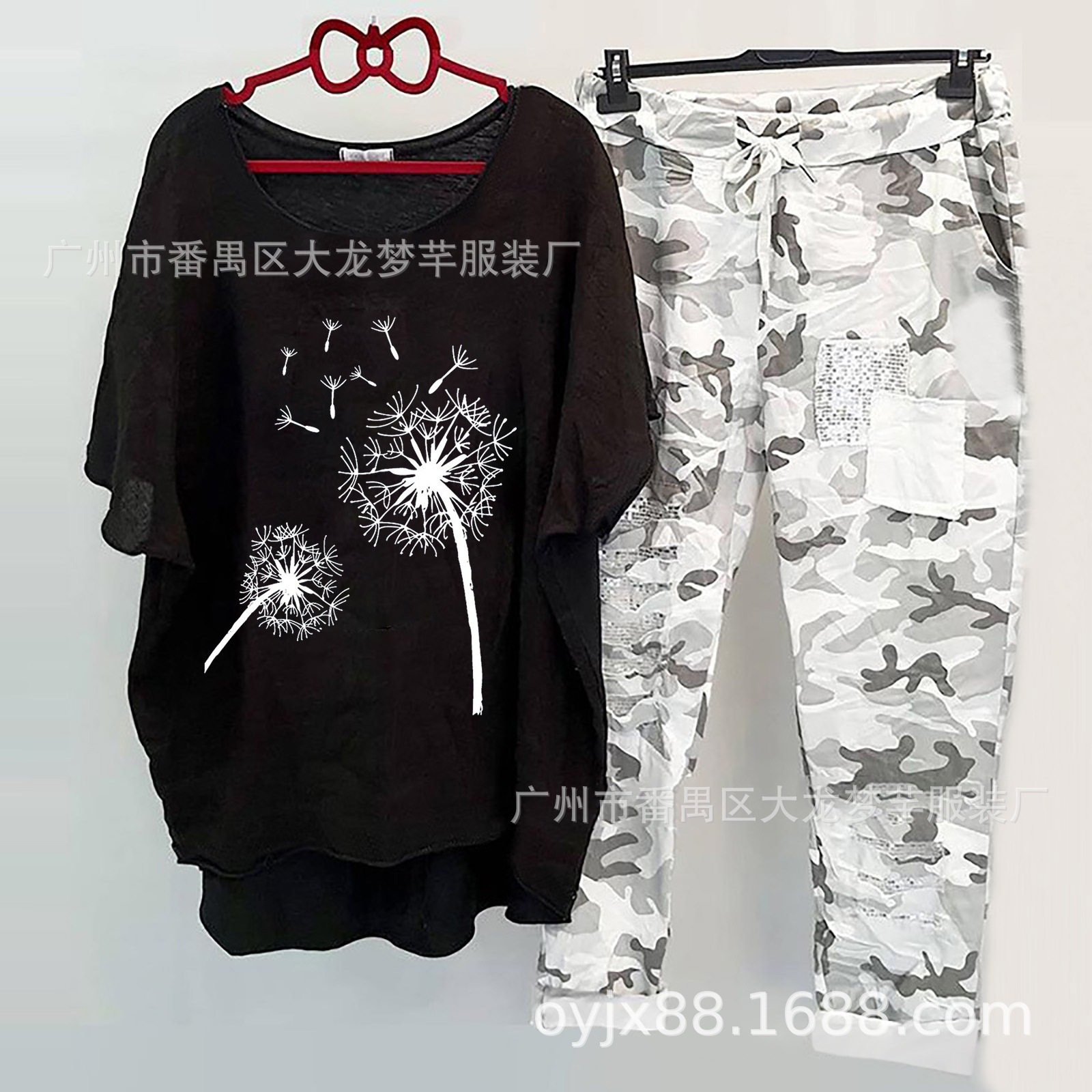 One piece made Amazon popular 2023 Summer European and American new foreign trade women's clothing Western style two-piece fashion suit