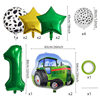 New farm theme farm car balloon set 32 inch digital cow pattern birthday balloon photo props