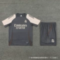 2425 short sleeve real madrid dark gray