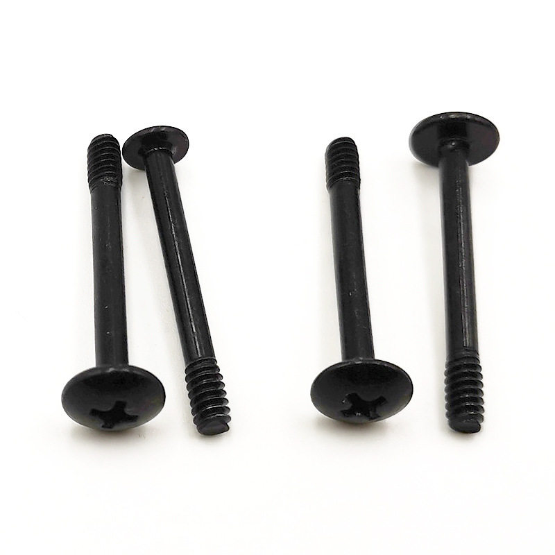 Chassis fan water-cooled long screw M5 flat head self-tapping short screw 30mm long screw for chassis power supply
