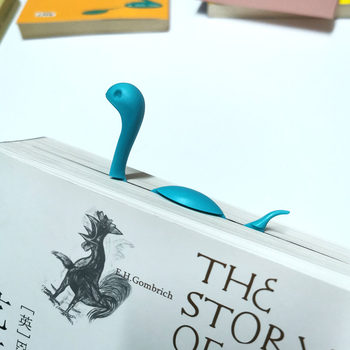 Creative Office 3D Loch Ness Monster Shape Bookmark Fun New and Unique Student Reading Book Page Holder Pager