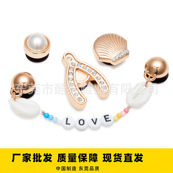 New hole shoes decorative buckle accessories metal shoes flower shoes buckle cartoon garden shoes hardware accessories shoes accessories