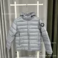 Black label hooded silver gray