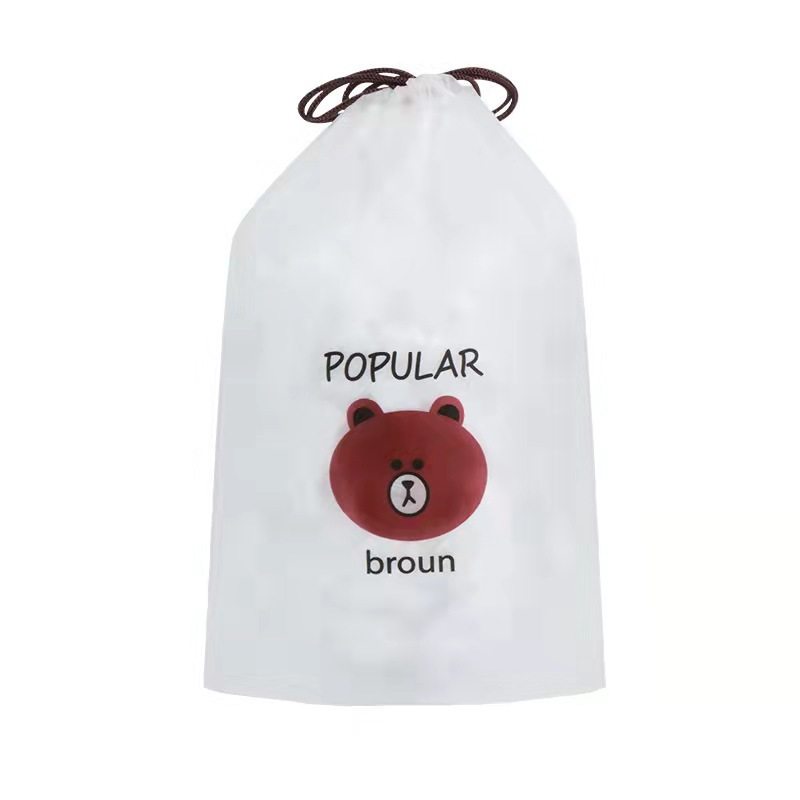 Disposable Cling Film Cover Food Grade Household Refrigerator Anti-Odor Cling Film Pe Thickeneded Leftover Food Preservation Cover