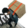 Moving Heavy Objects with Tools, Single Person Moving down the Stairs, Rope to Save Effort, Washing Machine Strap to Move Furniture, Refrigerator, Backpack, Postage