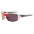 Transparent frame black and red