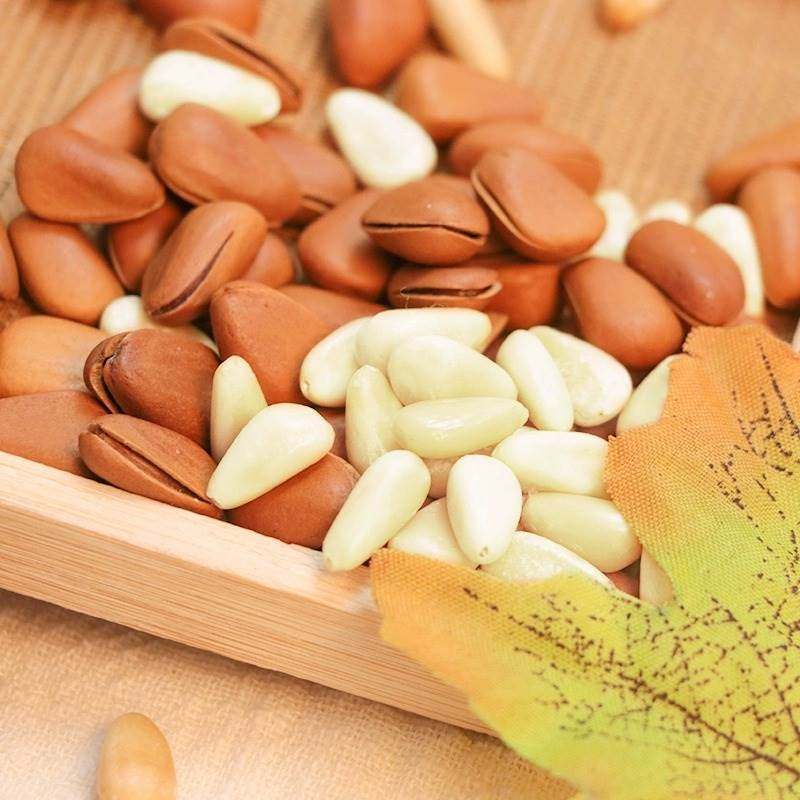 Open pine nuts 2023 new northeast super extra large 500g cream original flavor