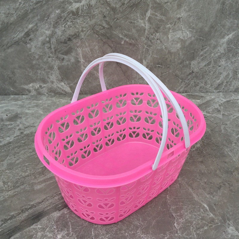 I9Ek Strawberry Picking Basket Plastic Red Basket Satchel New Material Bayberry Basket Wholesale Clinker Cherry Blueberry Picking