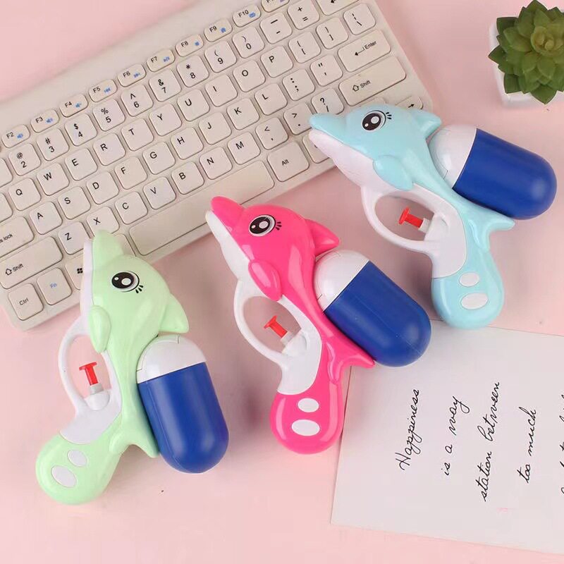 夏季儿童水枪跑男沙滩户外戏水大容量抽拉式迷你喷水枪打水仗玩具