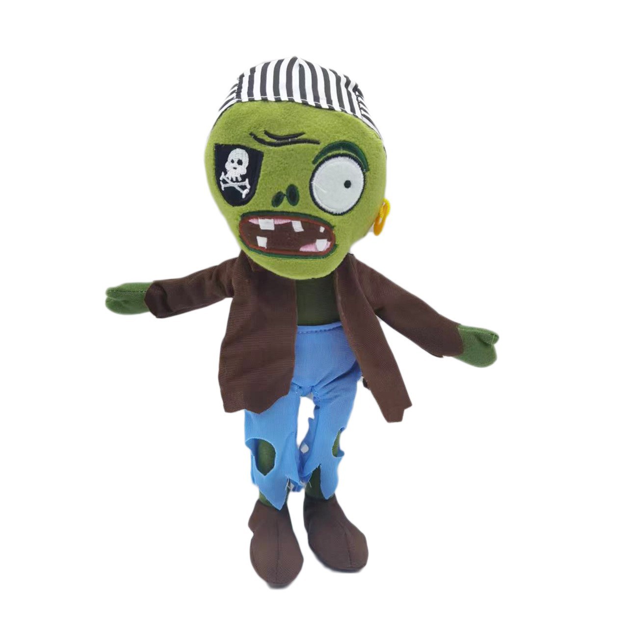 热销全套植物人大战臭僵尸毛绒玩具游戏周边公仔儿童生日礼物毛绒