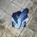 Gradient joint suit/blue