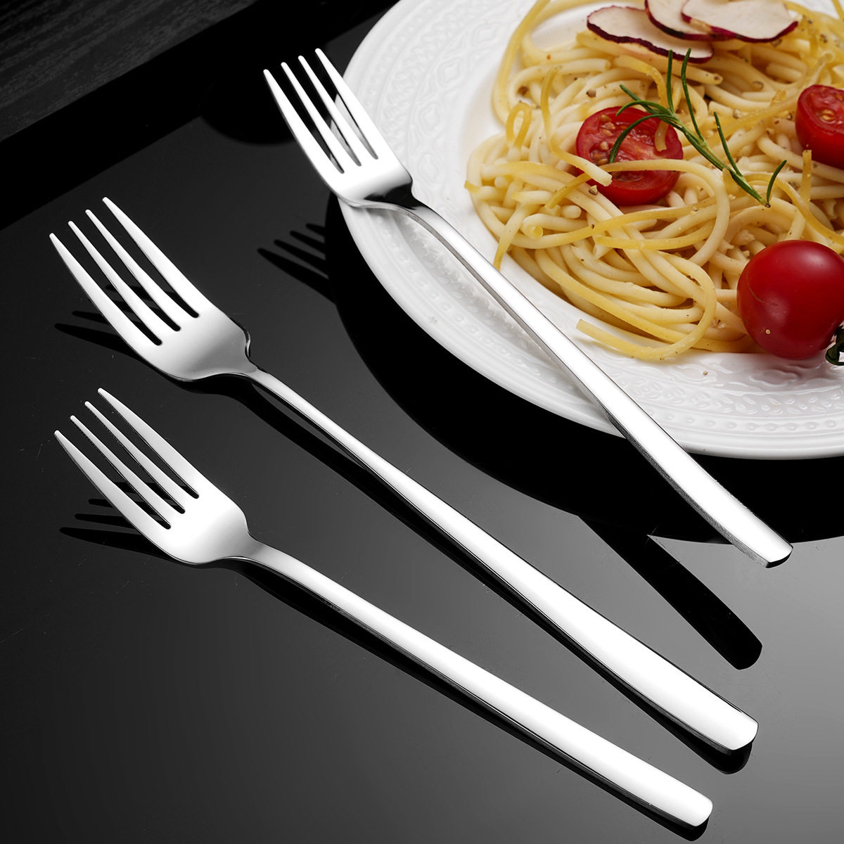 Thickened Korean-Style Spoon 304 Stainless Steel Spoon Thickened Stirring Ice Spoon Coffee Spoon Household Dining Spoon Factory Wholesale