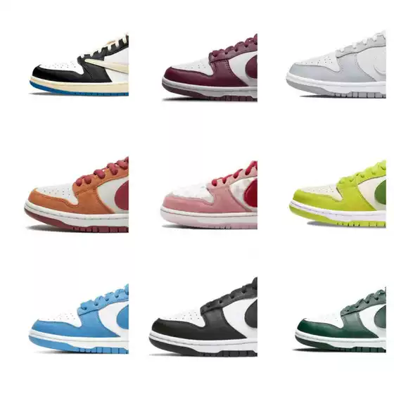 Foreign Trade Putian Shoes Cow Print Black and White Panda Dunk Sb Sneakers Couple Trendy Casual Running Sports Shoes Cross-Border