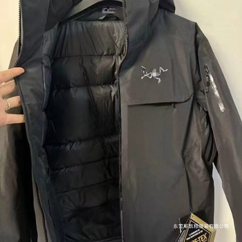 Outdoor Sports Detachable Jacket, Winter Windproof and Waterproof down Jacket, Ski Warm and Light Luxury, Same Style for Men and Women, Cold-Resistant