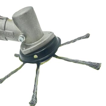 New small lithium battery weeding artifact lawn mower steel wire grass plate grass wheel special lithium battery mowing blade universal
