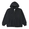 Flying man hooded sweatshirt (black)