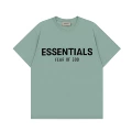 Flocking double row on chest - bean green