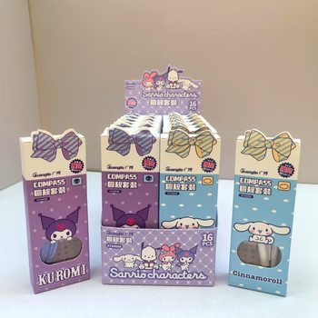 Guangbo Genuine Sanrio Exam Compass Student Metal Drawing Compass Painting Tools Teaching Stationery Wholesale