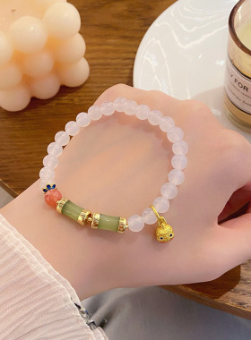 上岸~文艺复古吞金兽手链