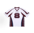 No. 8 short sleeve/white