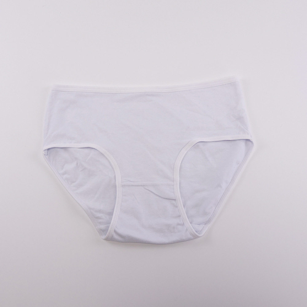 跨境亚马逊女士大码内裤加肥加大码高腰妈咪裤40支纯棉三角内裤女