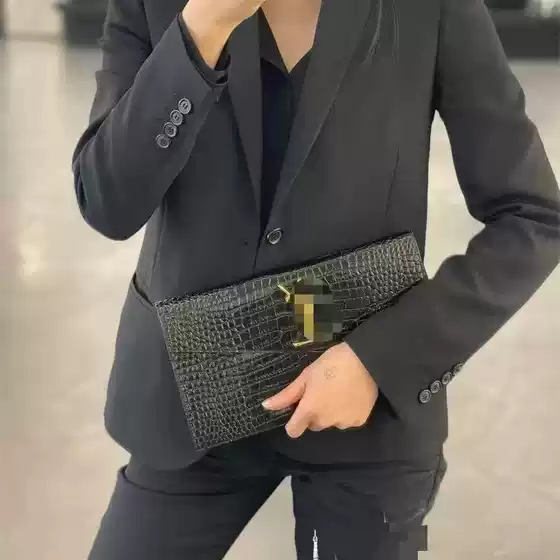 San Luo Family Women's Clutch Bag Envelope Bag Caviar Handbag Evening Bag with Gift Box