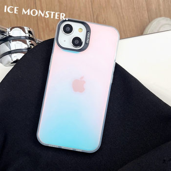 Suitable for Apple 17Promax Phone Case 15/14 Gradient Laser Iphone16 Matte 17Pro Protective Case 13