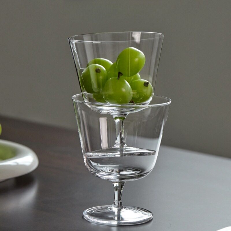 Japanese Classical Ultra-thin Crystal Glass Tall Cocktail Cup Coffee Glass Champagne Bar Bartender Cold Drink Cup