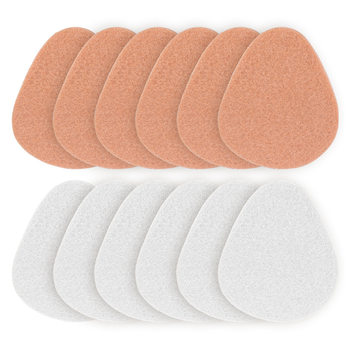 Amazon Felt Forefoot Pad Thickened Half Size Pad High Heel Pad Women's Summer Fore Half Pad Anti-Pain Anti-Slip Foot Pad