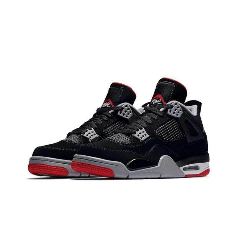 Putian factory aj4 pure original Paris Saint-Germain Oreo black cat men's and women's basketball shoes sports shoes
