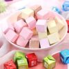 Cheese Candy Small Cubes Multi-Flavor Toffee Milk Bar Snacks Candy Wedding Candy New Year Candy Wholesale