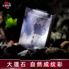 Huiqi Flower-Cut High-Value Creative Collection Playing Cards Trendy Cards with Marble Back