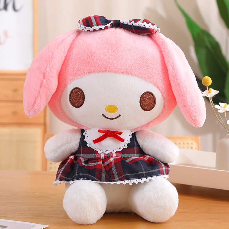 40厘米12寸大号毛绒玩具地推礼品娃娃婚礼互动公仔玩具活动定logo