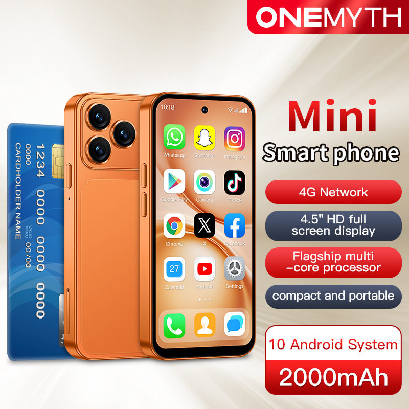 跨境新款 A18pro 4G迷你智能手机4.0英寸触摸屏学生备用手机外贸