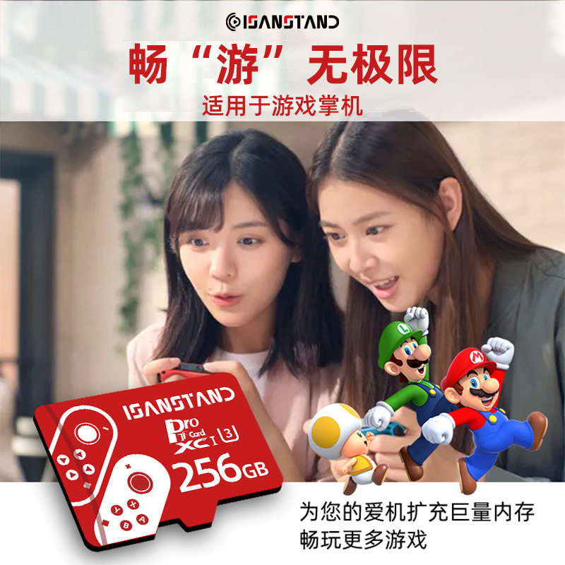 Flash Memory Card Is Suitable for Nintendo Switch Storage Card Express Memory Card 256g High-Speed Tf