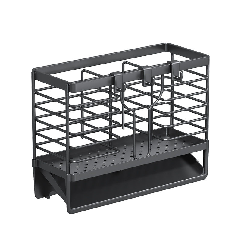 Chopsticks Storage Box Kitchen Chopsticks Cage Wall Hanging Chopsticks Cage Household Knife Spoon Multifunctional Chopsticks Bucket Storage Rack