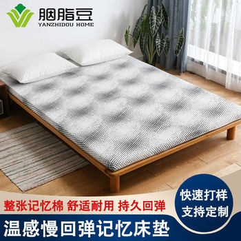 Cross-Border Supply of Whole Memory Foam Mattress, Slow Rebound Warm Tatami Mat, Dormitory Mattress Factory Wholesale