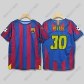 0506 Barcelona S home short sleeved 30th Messi with badge