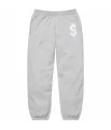 G59l # Embroidered logo ss24 american style sweatpants for men and women, gray
