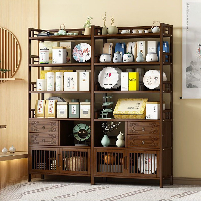 Side Cabinet, Sofa, Corner Table, Small Tea Cabinet, Solid Wood Tea Set, Tea Storage Cabinet, Tea Cabinet, Storage Rack, Tea Table, Coffee Table