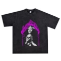 Black 4, washed and distressed