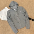 Hooded gray