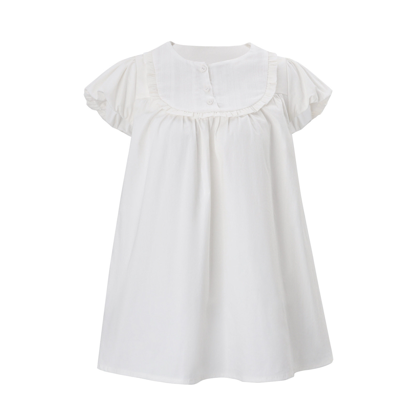Womens Casual Short Sleeve Dress Round Neck Loose Fit Versatile Style Summer Fashion for Everyday Wear Wholesale