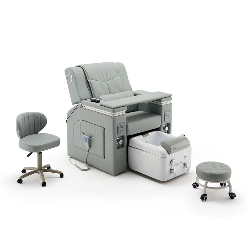 electric manicure sofa multi-function can lie flat embroider...