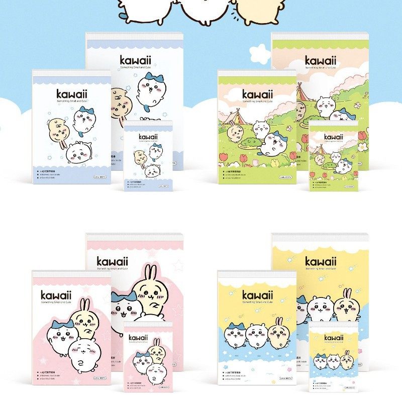 かわいい2-A7紙ノート（白紙）