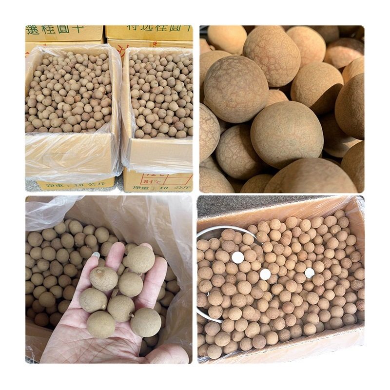 Bulk Dried Longan with Skin, 2025 New Crop, Naturally Sun-Dried, Premium Grade, Large Fruit, Guangmao Small Pit, Sulfur-Free Dried Longan