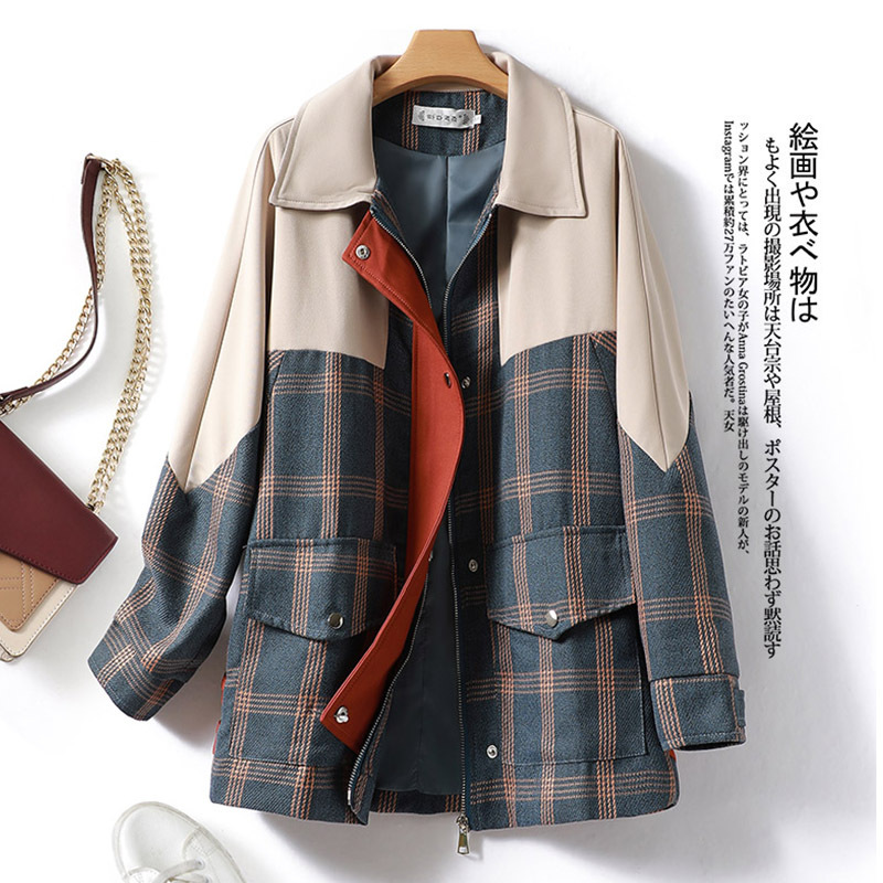(Mới) Mã B4274 Giá 1590K: Áo Khoác Nữ Andfa Dài Tay Kẻ Caro Hàng Mùa Xuân Thu Đông Kẻ Caro Kín Cổ Thời Trang Nữ Chất Liệu G04 Sản Phẩm Mới, (Miễn Phí Vận Chuyển Toàn Quốc).