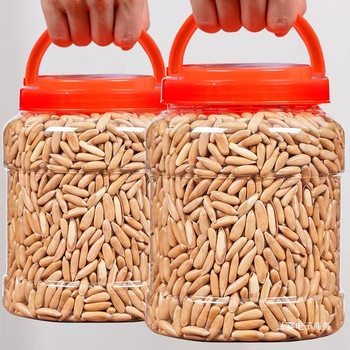 New Year's Gift Hand-Peeled Brazilian Pine Nuts 500g Extra Large Bulk Afghan Dried Nuts Original Flavor Nut Snacks