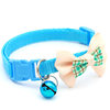 Cat dog collar dog collar small collar collar jewelry teddy puppet bow pet supplies wholesale
